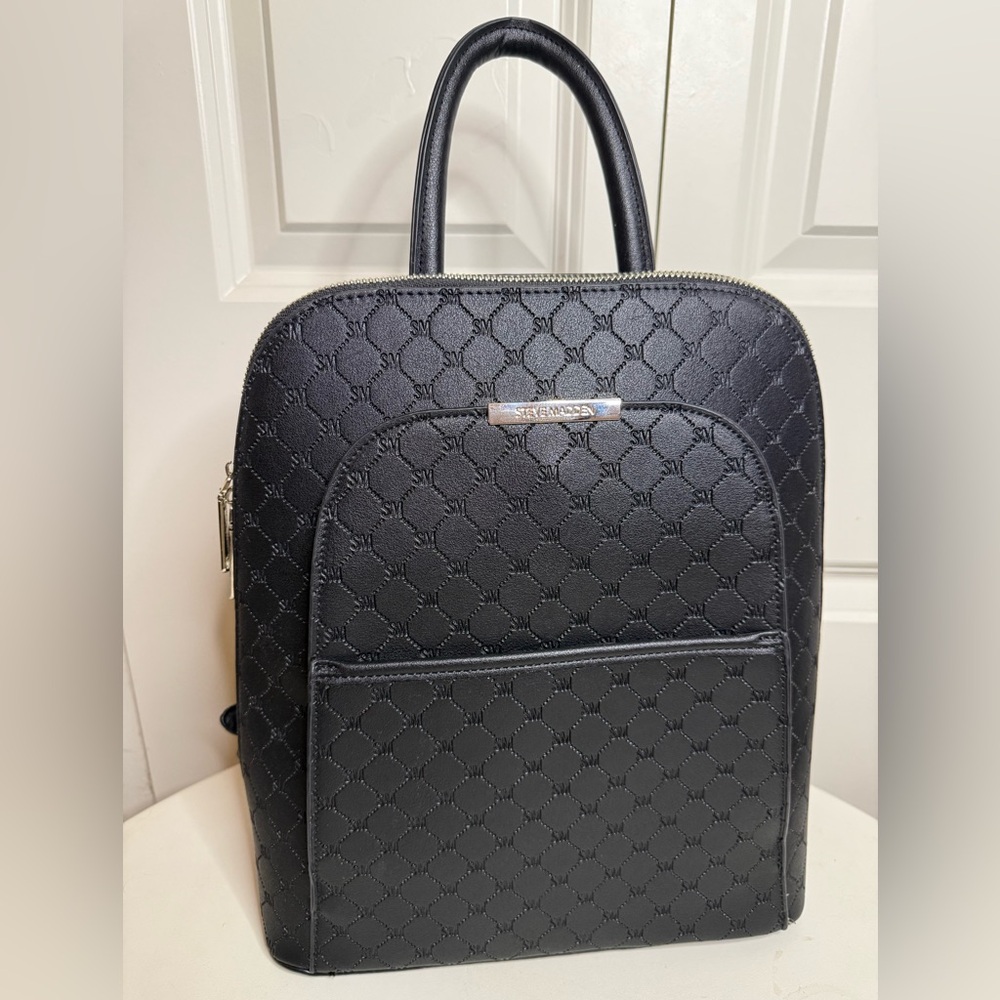 Steve Madden Monogram Backpack
